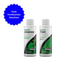 Pack Fertilizantes Flourish Advance y Trace - Seachem