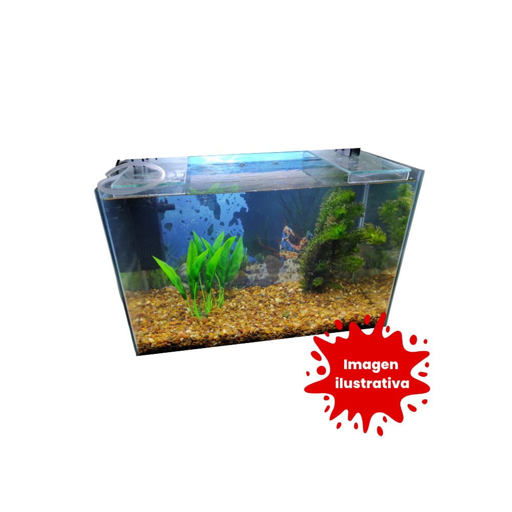 Pecera completa de 96 litros - Acuario Acuaworld.