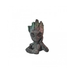 Decoración de Groot cara para pecera