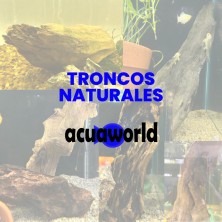 Tronco natural para pecera chico - Acuario Acuaworld