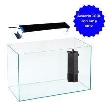 Pack / Kit Pecera COMPLETA 120L - Acuaworld