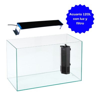 Pack / Kit Pecera COMPLETA 120L - Acuaworld
