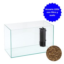 Pack / Kit Pecera COMPLETA 120L - Acuaworld