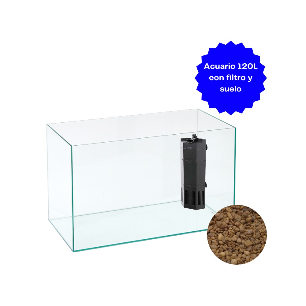 Pack / Kit Pecera COMPLETA 120L - Acuaworld