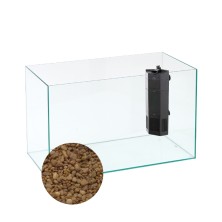 Pecera completa de 60 litros Simple y económica - Acuario Acuaworld