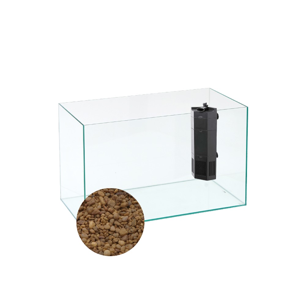 Pecera completa de 60 litros Simple y económica - Acuario Acuaworld