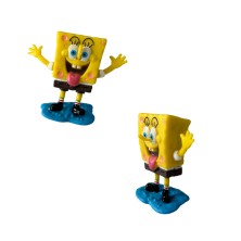 Decoración para pecera - Personajes de Bob Esponja x8