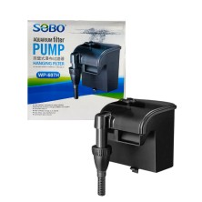 Filtro externo tipo mochila o cascada WP607H para pecera/acuario