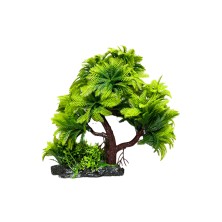 Decoración planta artificial para pecera - árbol