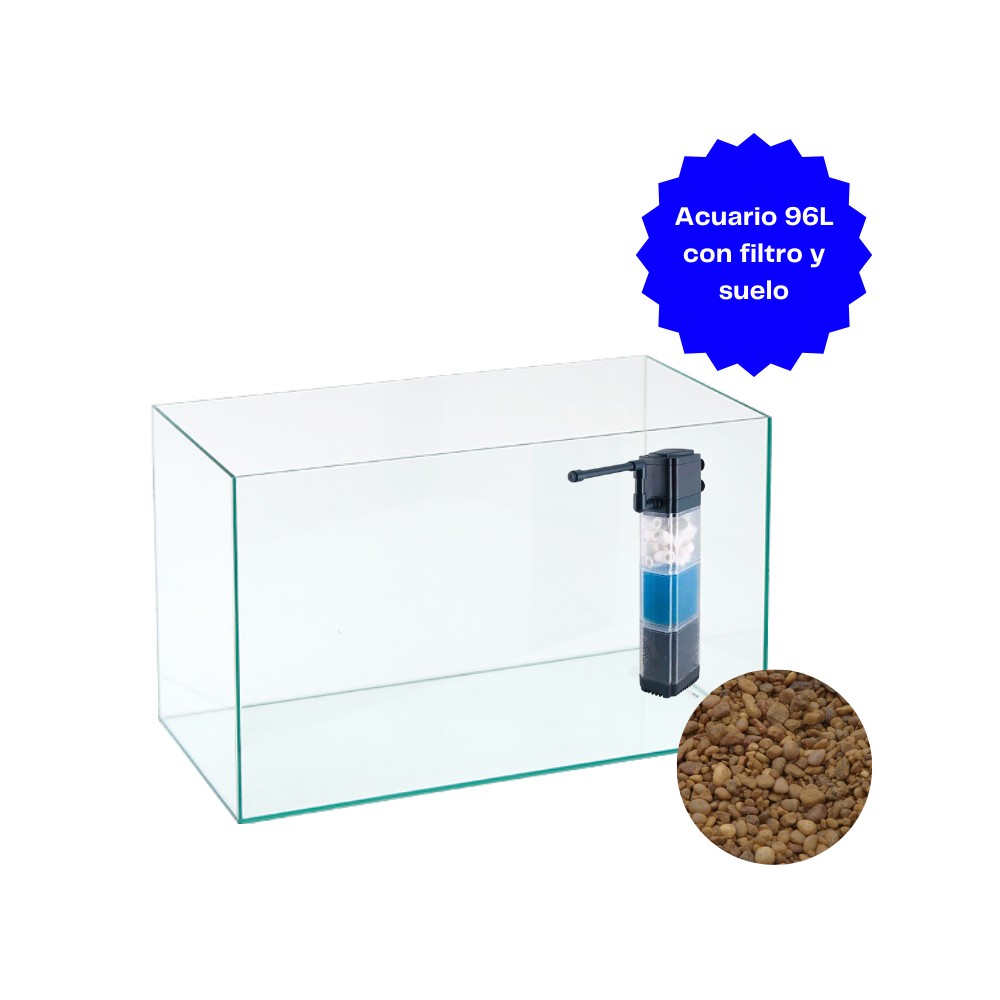 Pack / Kit Pecera COMPLETA 96L - Acuaworld