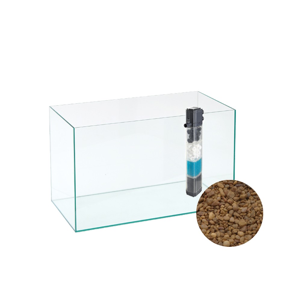 Pack / Kit Pecera de vidrio COMPLETA 180L - Acuaworld