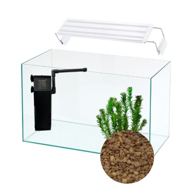 Pecera completa de 60 L para Carassius con Luz - Acuario Acuaworld