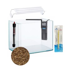 Pack / Kit Pecera curva COMPLETA 21L - Acuaworld