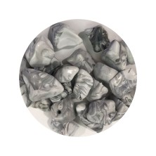 Piedra decorativa gris y blanco - Acuario Acuaworld