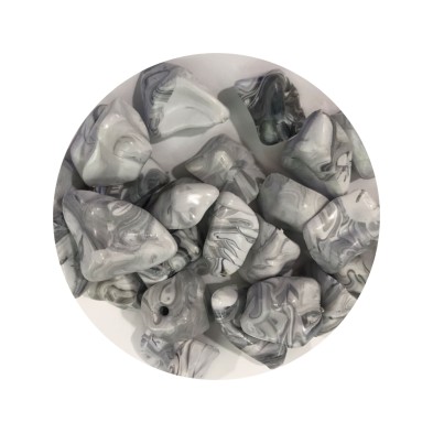 Piedra decorativa gris y blanco - Acuario Acuaworld