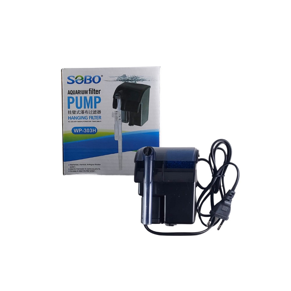 Filtro externo tipo mochila o cascada WP303H para pecera/acuario