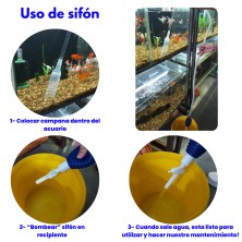 Sifón para pecera - Acuario Acuaworld
