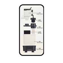 Filtro interno SOBO pecera con lámpara UV 5w - Acuario Acuaworld