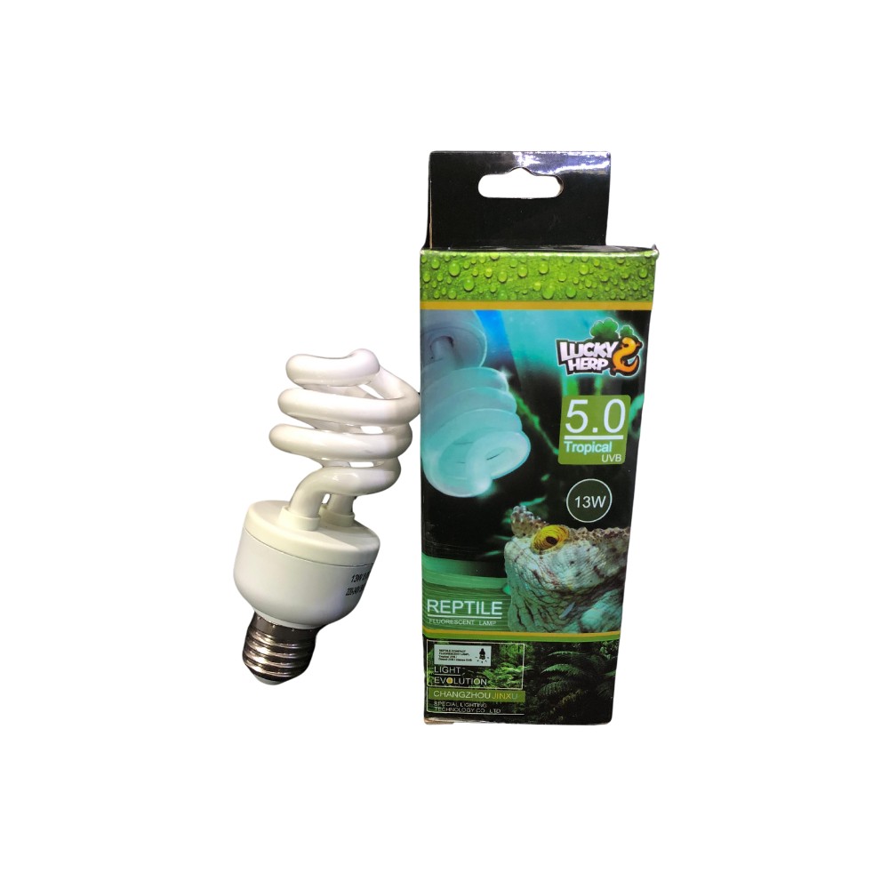 Lámpara UVB UVA 5.0 13w para reptiles