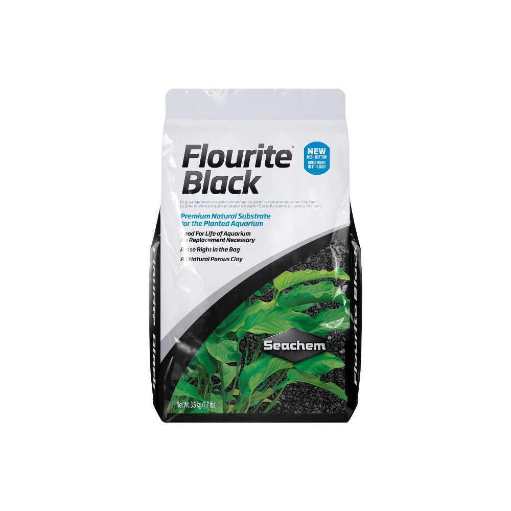 Sustrato nutritivo Flourite Black 3,5kg Seachem - Acuario Acuaworld