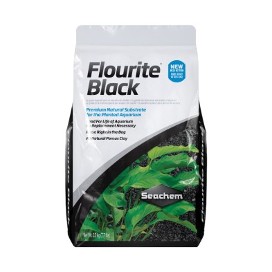 Sustrato nutritivo Flourite Black 3,5kg Seachem - Acuario Acuaworld