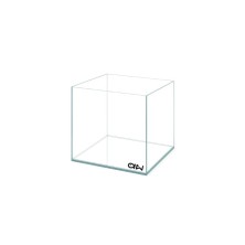 Pecera  con forma de cubo - Acuario Acuaworld.