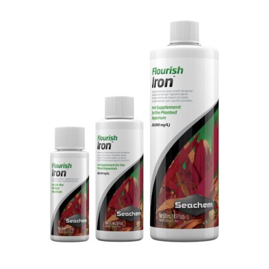 Aporte de hierro para acuario plantado 500ml - Iron Seachem