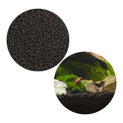 Sustrato nutritivo Aquasolum black humate 4kg Aquavitro - Acuario Acuaworld