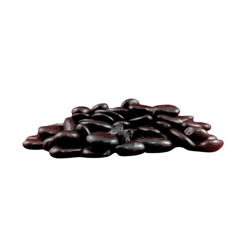Piedra pulida cololr negro 1kg - Acuario Pecera