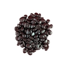Piedra pulida cololr negro 1kg - Acuario Pecera