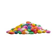 Decoación piedras de colores - Multicolor 1kg para pecera