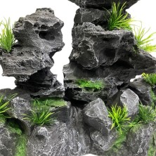 Decoración pecera Roca GRANDE gris - Acuario Acuaworld