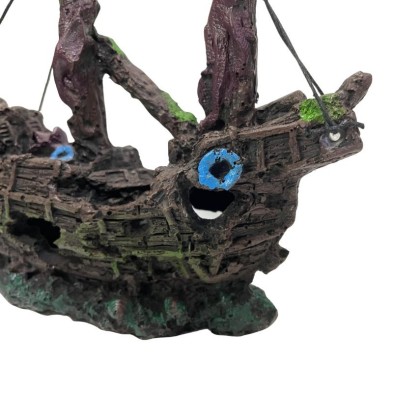 Decoracion Barco Pirata - Acuario Acuaworld Decoracion Barco Pirata - Acuario Acuaworld