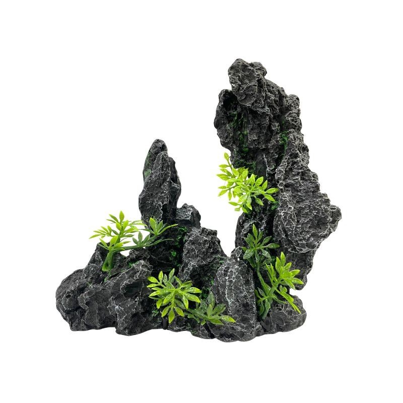 Decoración Adorno Pecera Roca con paso U - Acuario Acuaworld