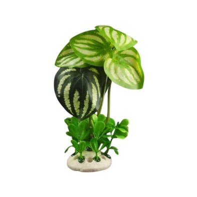 Decoración Adorno planta artificial Alocasia S - Acuaworld