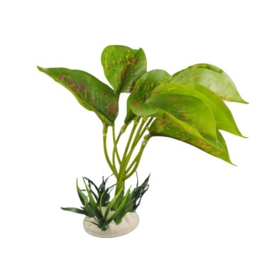 Decoración Adorno planta artificial Alocasia mediana - Acuaworld