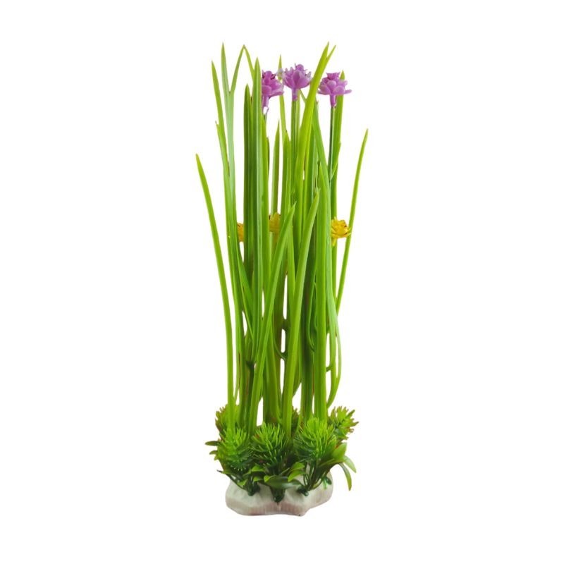 Adorno Decoracion planta artificial Tulipán - pecera