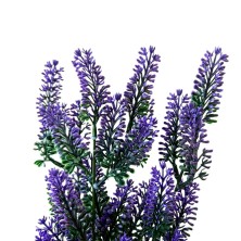 Decoracion Adorno planta lavanda - pecera