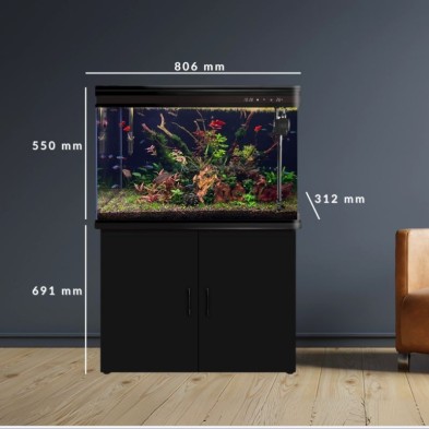 Pecera Completa Importada con Mueble - 99 litros