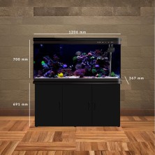 Pecera Completa Importada con Mueble GRANDE - 223 litros