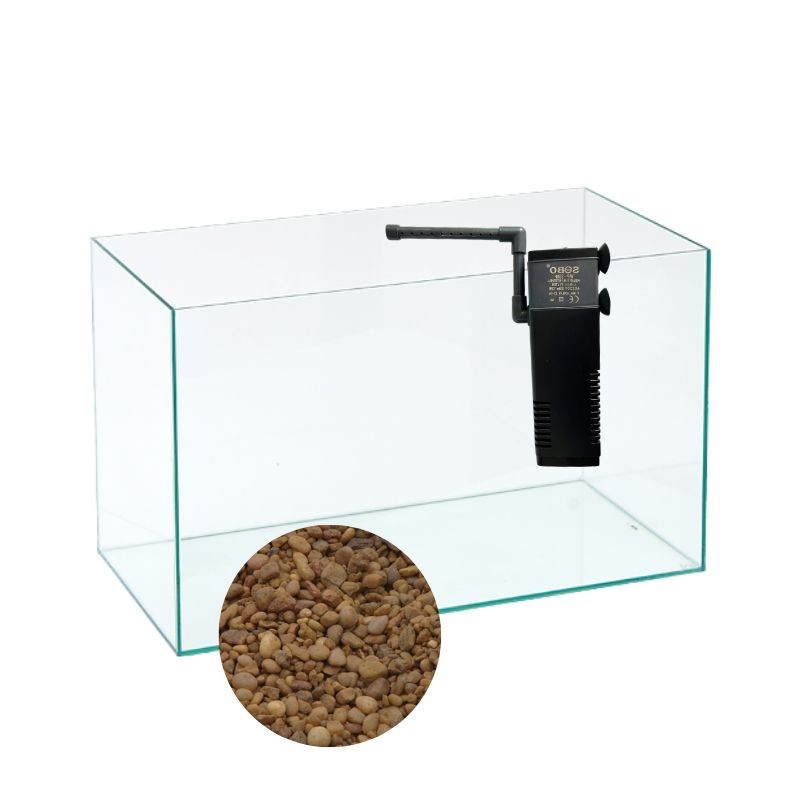 Pecera completa 60 litros - Ideal peces goldfish