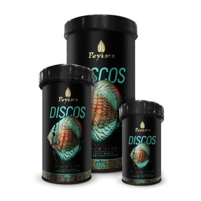 Poytara Discos Black line - alimento premium para peces Disco 95g