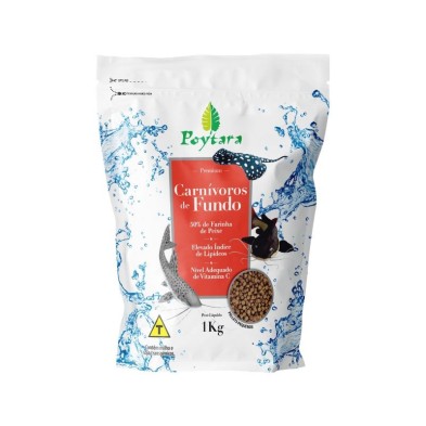 Poytara Carnivoro de fondo P 1kg - alimento ideal para peces de fondo