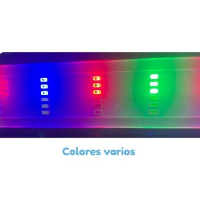 Plafon led sc-30B - luz multicolor para pecera hasta 40cm