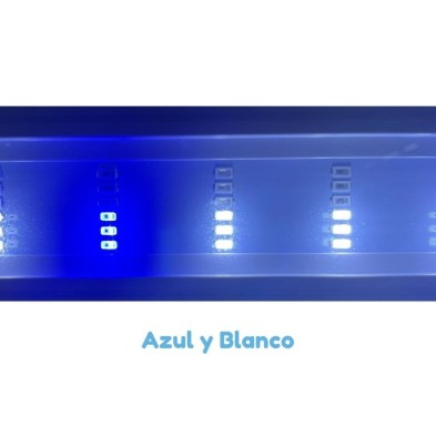 Plafon led multicolor para pecera de hasta 50cm