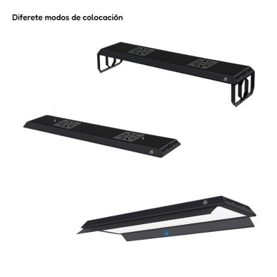 Weekaqua p600 PRO 90w RGB +UVA para acuarios plantados alto req