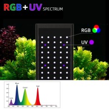 Weekaqua p600 PRO 90w RGB +UVA para acuarios plantados alto req
