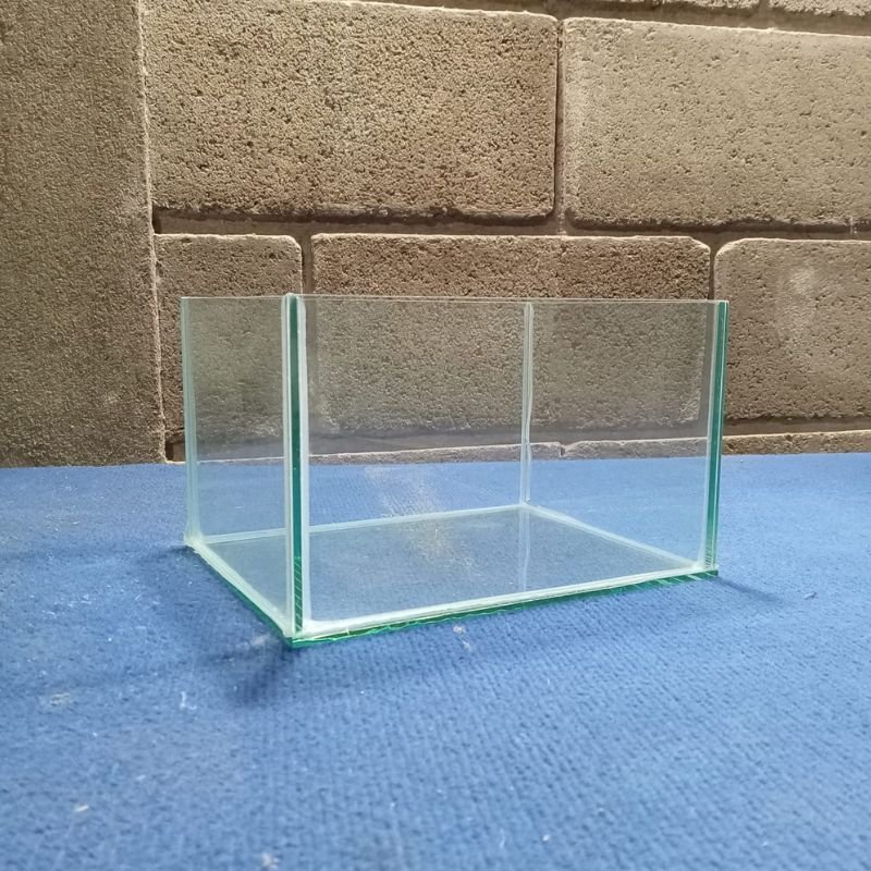 Pecera de 8 litros vidrio claro - OFERTA