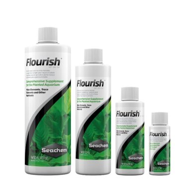 Fertilizante líquido acuario plantado Flourish 500ml Seachem