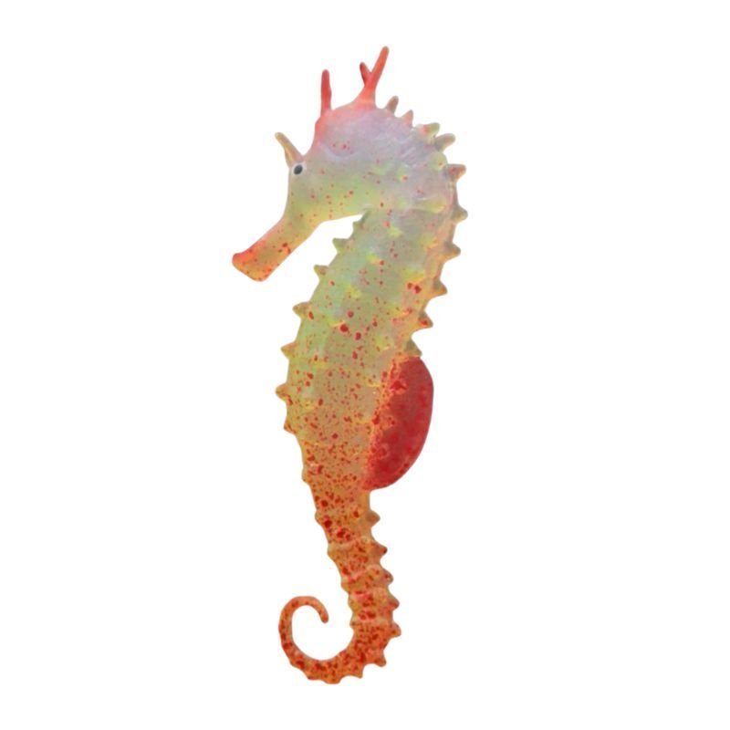 Adorno Caballito de Mar silicona - Pecera